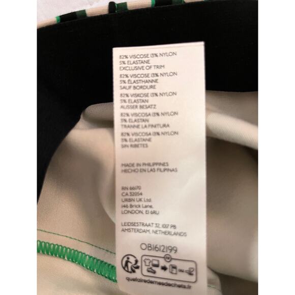 Anthropologie The Margot Kick-Flare Cropped Pants by Maeve Women's Sz L - Picture 7 of 8